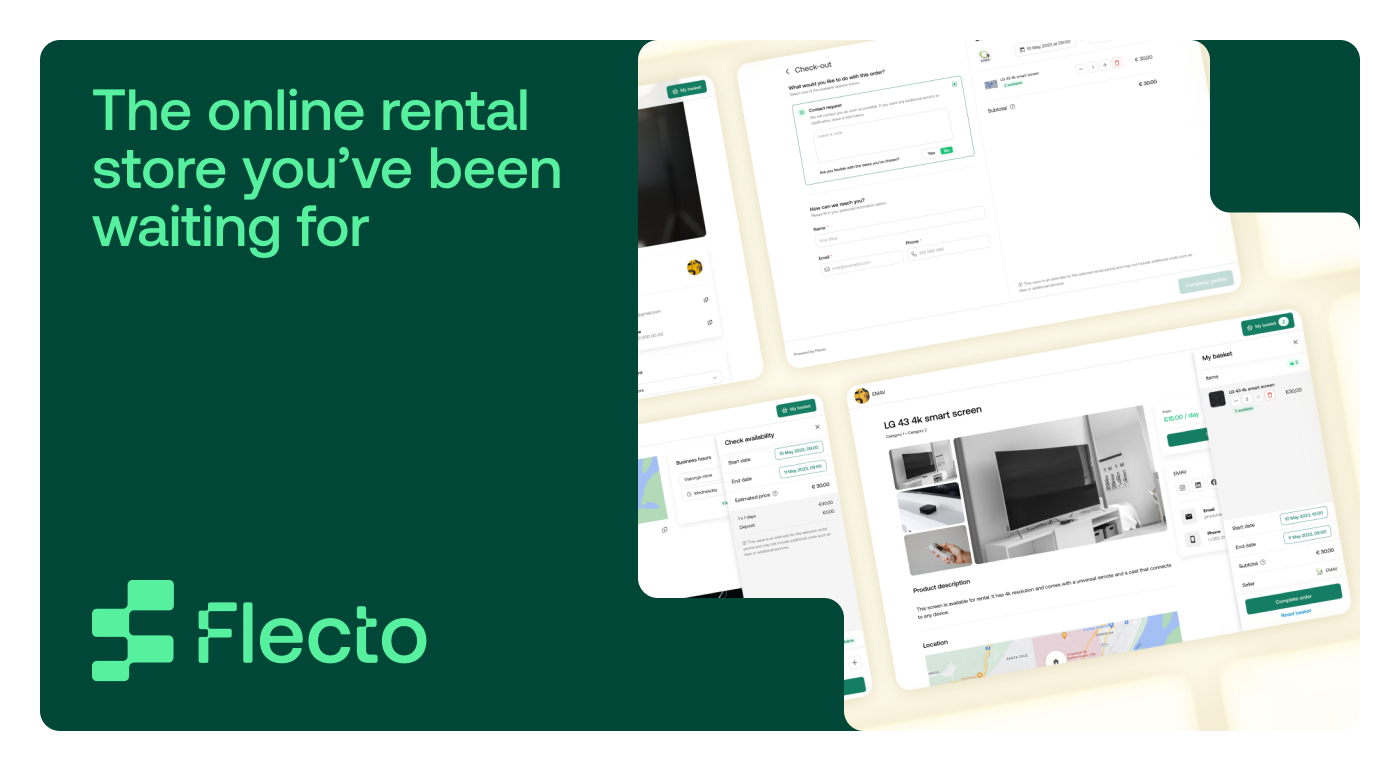 Flecto Stores: The online rental store you've been waiting for
